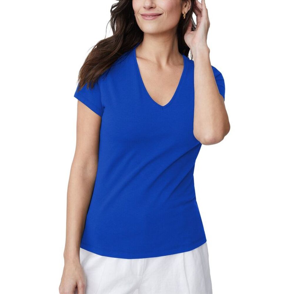 J.Mclaughlin Womens Terrine Top, Blue